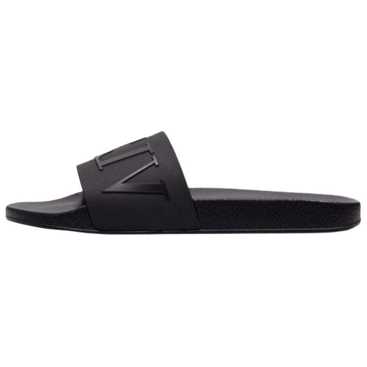 Valentino VLTN Slide Slippers Men's Black