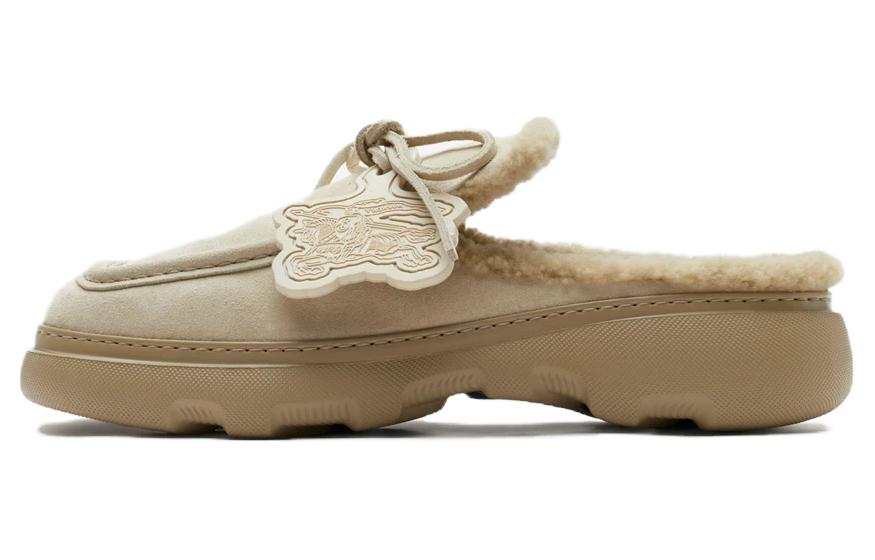 Burberry Burberry Stony Square-toe Slippers