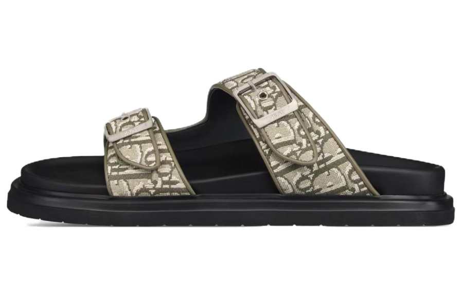 DIOR DIOR Aqua Quick Dry Slide Slippers Men's Black