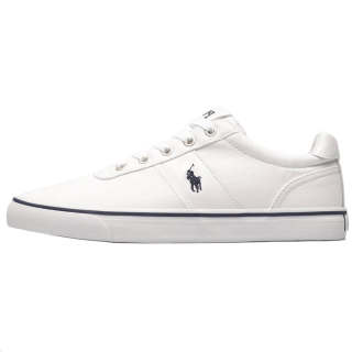 Polo Ralph Lauren Hanford Leather Low top Skateboard Shoes Men's White