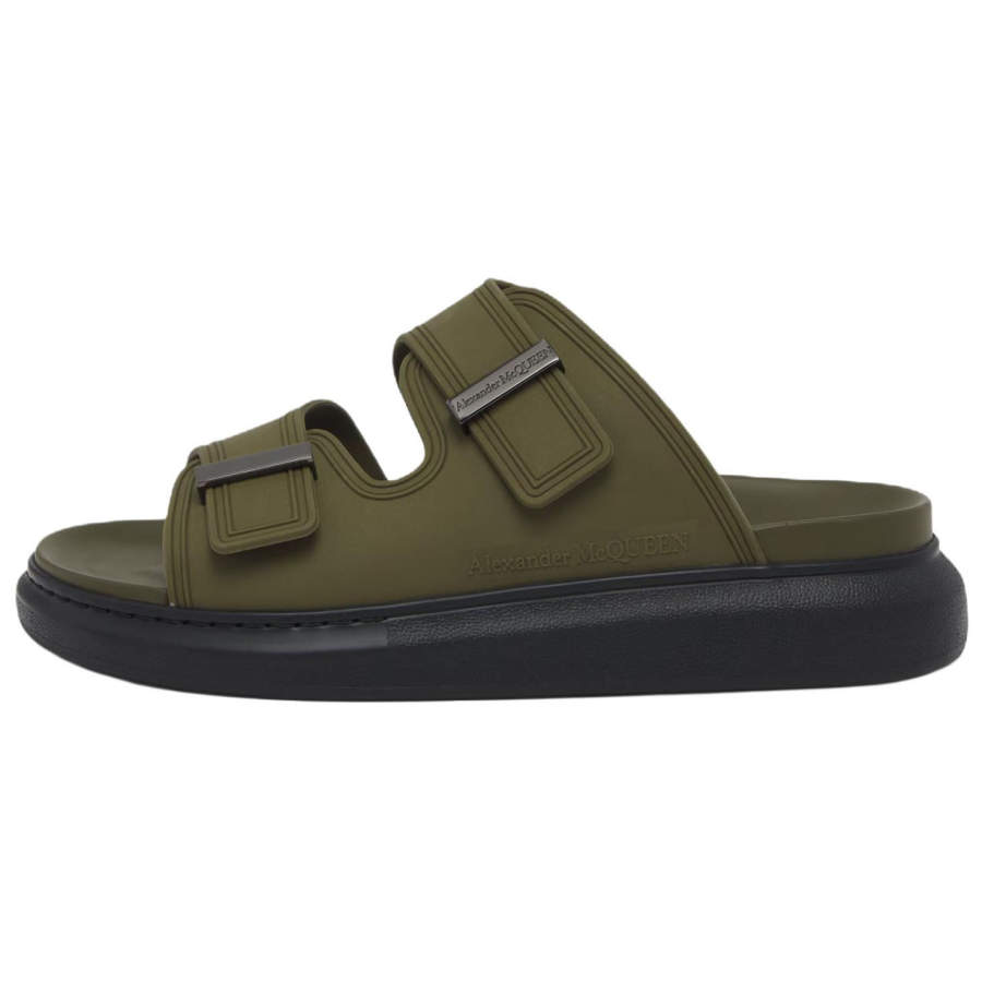 Alexander McQueen Alexander McQueen Hybrid Slip On Slides