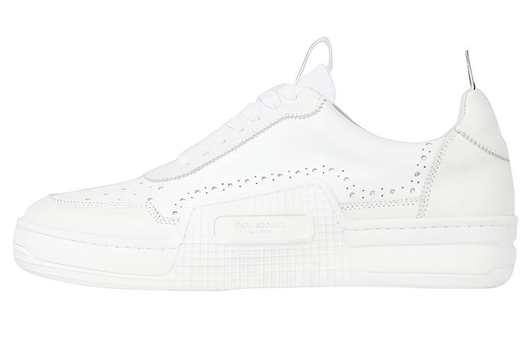 THOM BROWNE THOM BROWNE· Leather Lace Up Low top Skateboard Shoes Men's