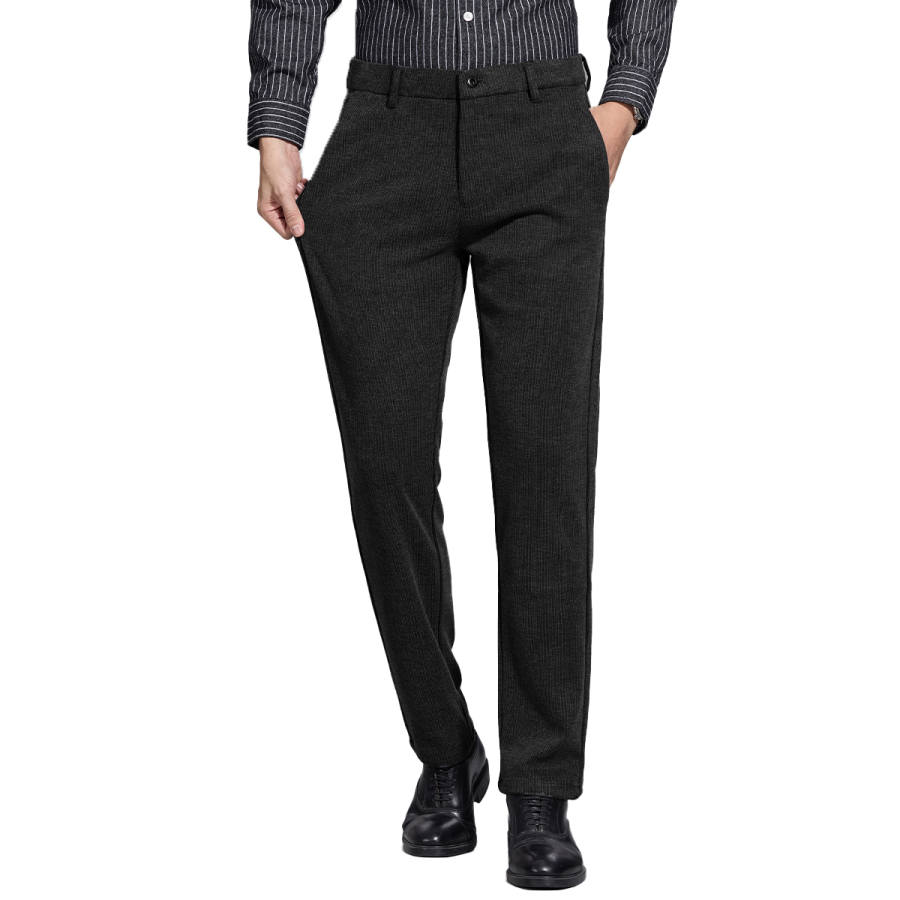 Hodo Casual Pants Men's Thickened Tapered Pants