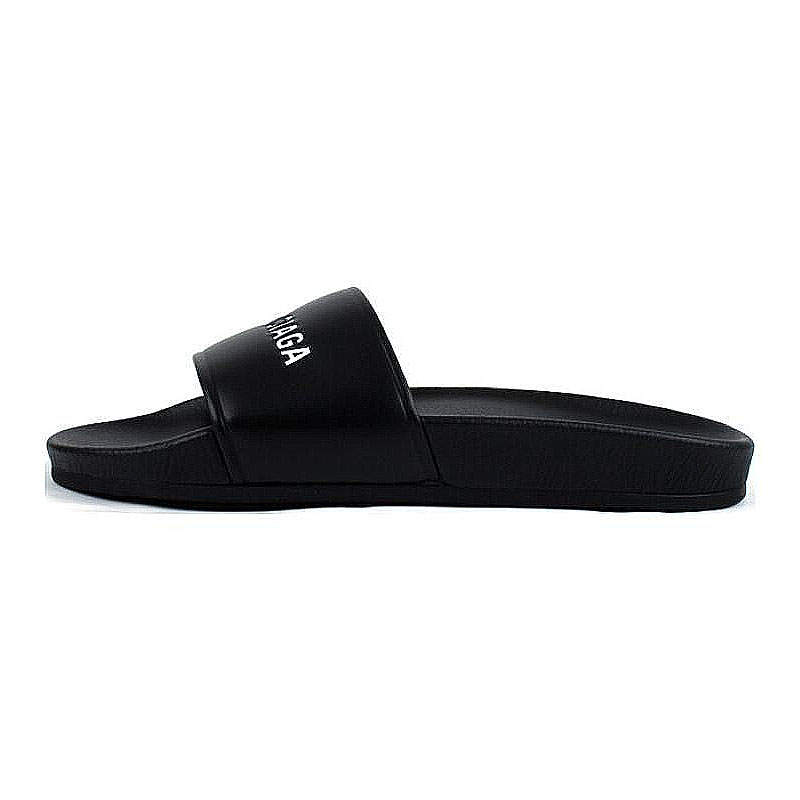 Balenciaga Pool Slides 'Black White' Women's