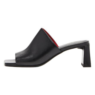 Plan C Slide Slippers 5cm Women's Black
