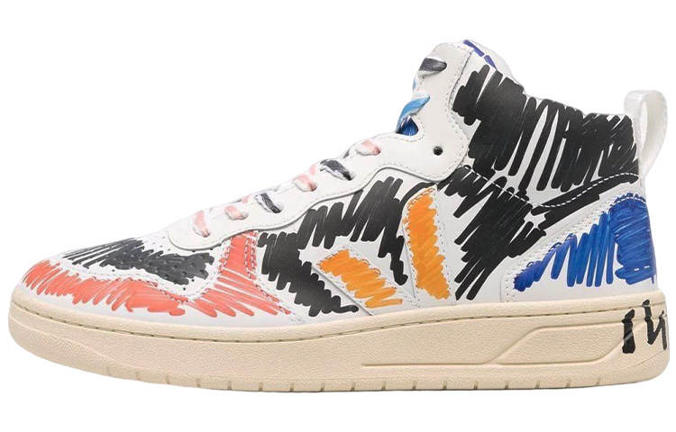 MARNI Veja V-15 Leather X MARNI Black Multi Women's