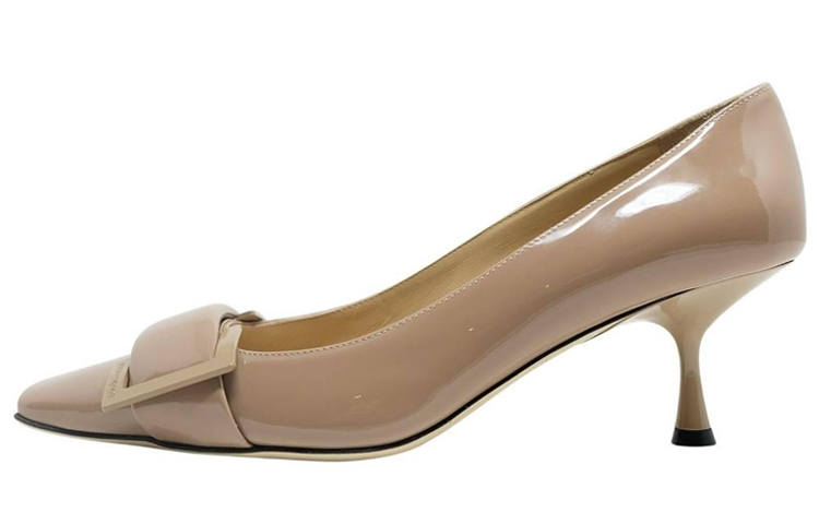 SERGIO ROSSI Sr Twenty Buckle-detail 60mm Pumps