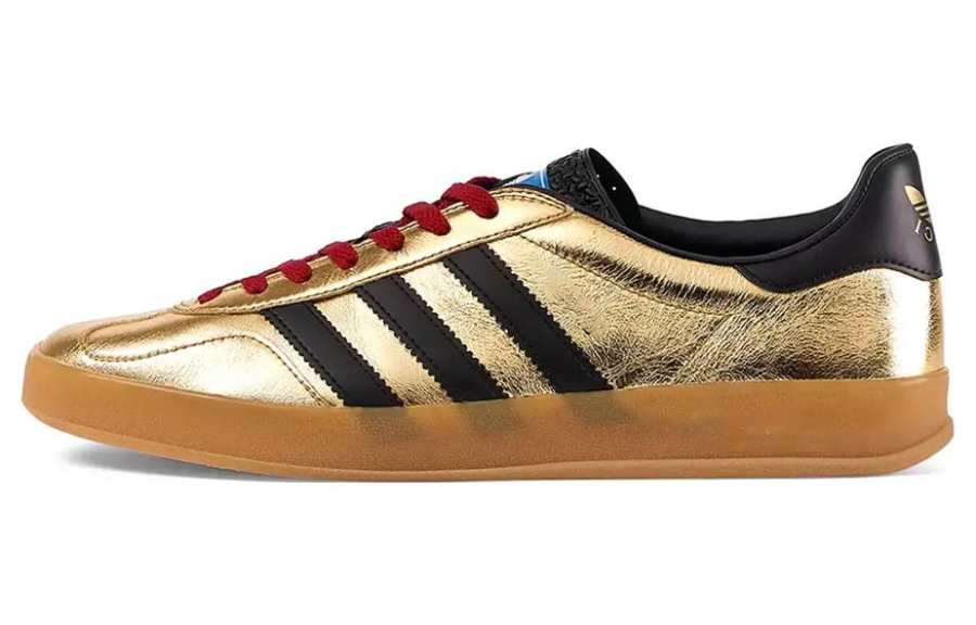 GUCCI Adidas X GUCCI Gazelle Low Sneakers Golden Women's