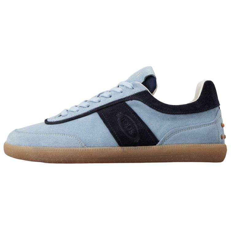 TOD'S Tabs Low top Stylish Skateboarding Shoes Women's Blue