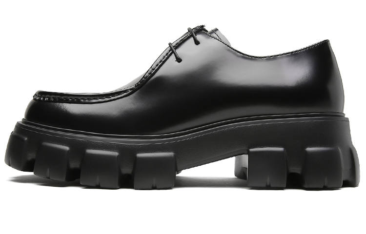 S.T.Dupont S. T.DUPONT Top Grain Cow Leather Casual Shoes Men's Black