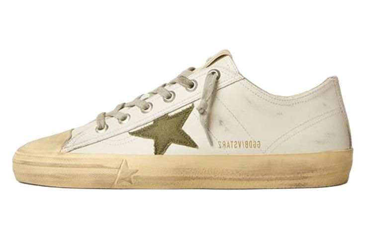 Golden Goose V-Star Leather Sneakers