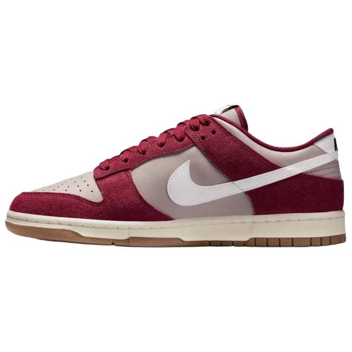 Nike Nike Dunk Cushioning Low top Skateboard Shoes Men's Red White