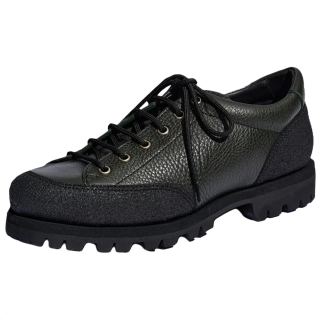Paraboot Montana Jannu Leather Casual Shoes Men's Khaki