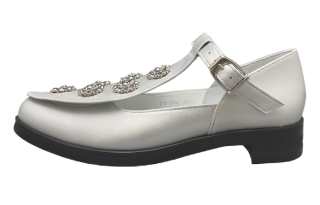 Tokyo Bopper Cow Leather Casual Shoes 3cm Women's Silver