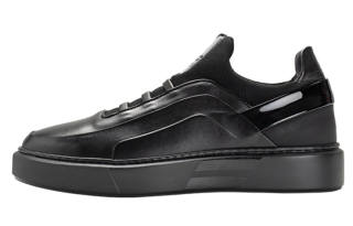 FRANCESCHETTI Stylish Skateboarding Shoes Men's Black