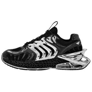 PLEIN SPORT Cushioning Lightweight Cushioning Lightweight Low top Casual Shoes Unisex Black