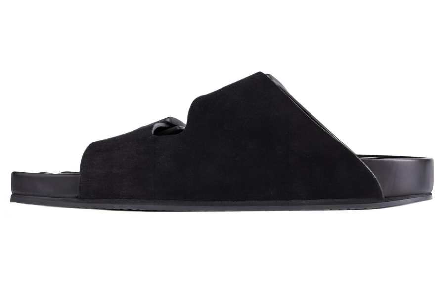 Balenciaga Sunday Slide Slippers Men's Black