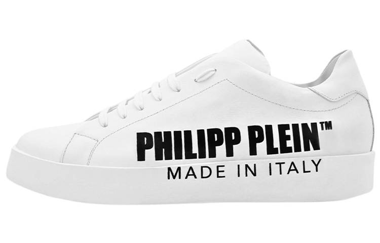 PHILIPP PLEIN Leather Low-top Sneakers