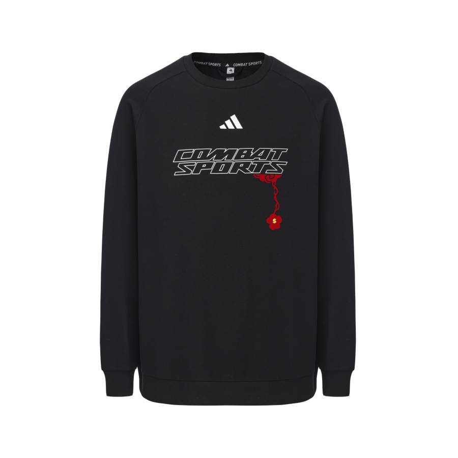 Adidas Adidas Sweatshirts Unisex Black Crew Neck Moderate