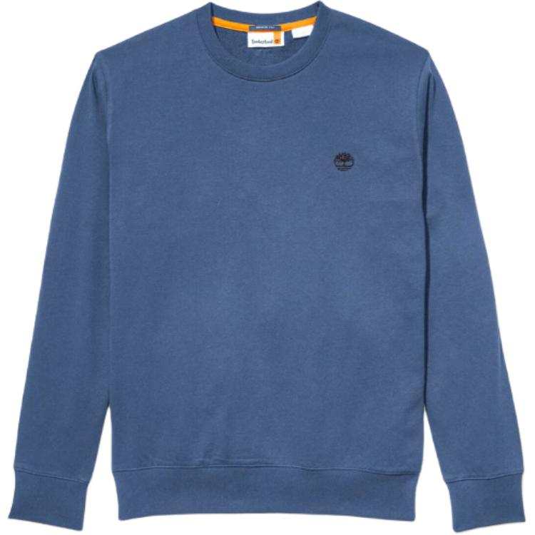 Timberland T Shirts Men's Dark Blue Crew Neck