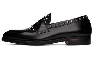JUNYA WATANABE Cow Leather Loafers Men's Black