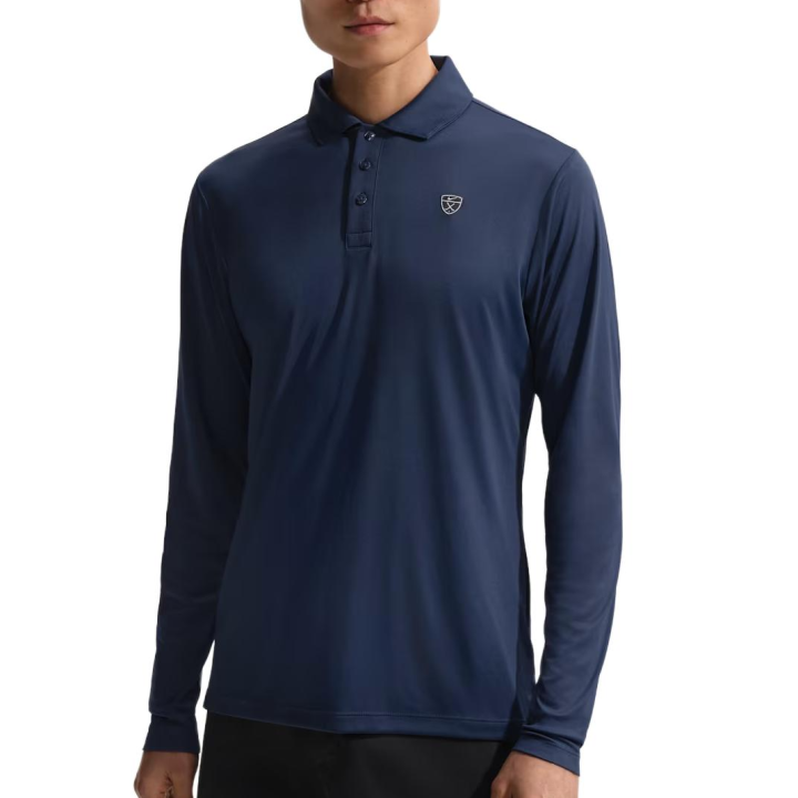Nike Nike Golf Clothing Men's Collegiate Marine Blue Polo Collar Moderate