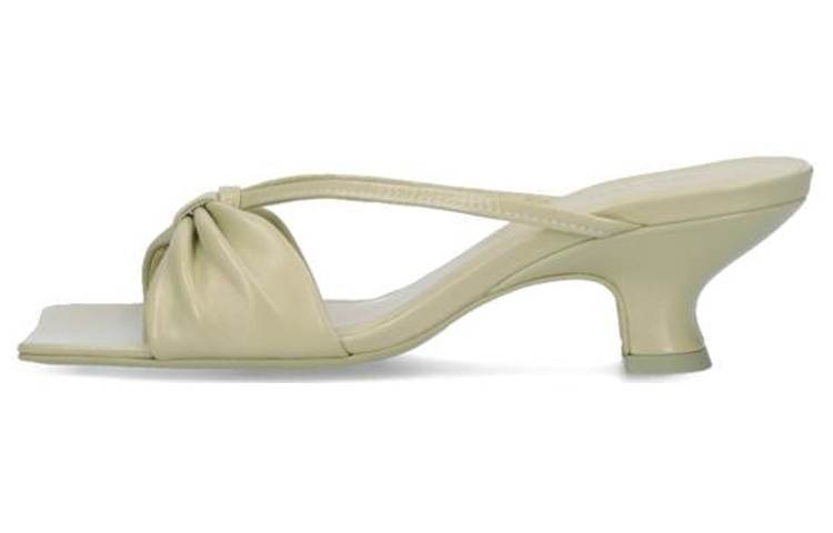 By Far Slide Slippers Women's Green
