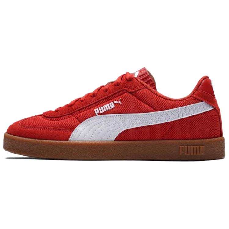 PUMA Club II Era Low top German Army Trainers Unisex Red White