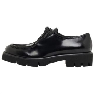 EMPORIO ARMANI Casual Leather Shoes Women's Black