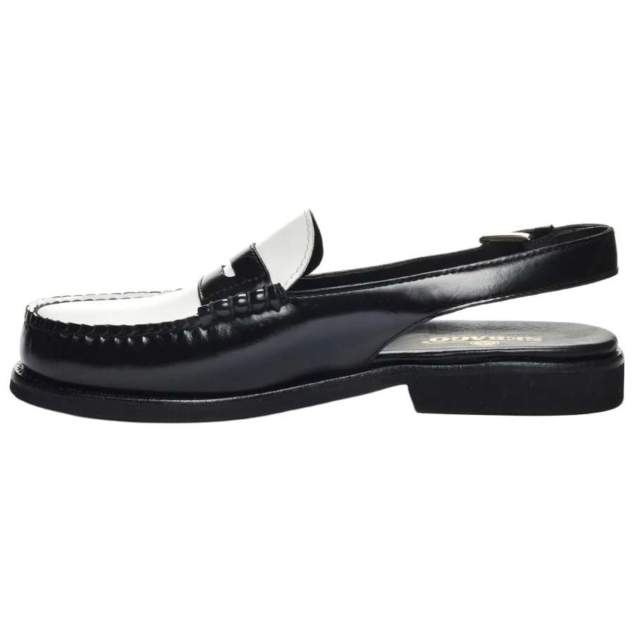 Sebago Dan Leather Casual Shoes Women's Black