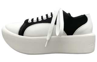Tokyo Bopper Leather Low top Skateboard Shoes Women's White Black