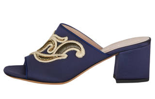 ETRO Slide Slippers Women's Marine Blue