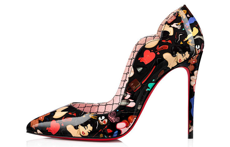 Christian Louboutin CL Hot Chick Fashion Slim Heel High Heels Women's