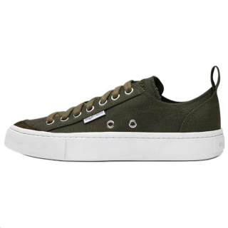 COURREGES CANVAS 01 Low top Canvas Shoes Women's Green