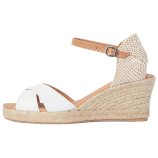 BARBOUR Falmouth One Strap Sandals Women's Beige