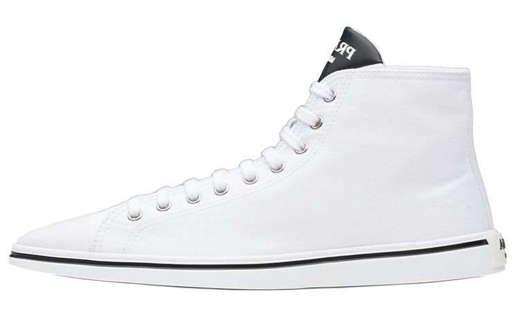 PRADA PRADA Synthesis High top Skateboard Shoes Women's White