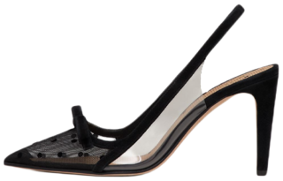 RED VALENTINO Bowknot Slim Heel High Heels Women's Black