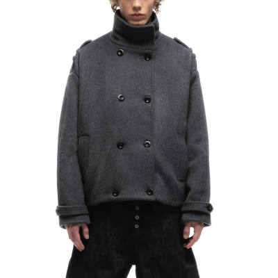 NO/FAITH STUDIOS NOFAITH STUDIOS BUTTON UP MARINE JACKET Men's