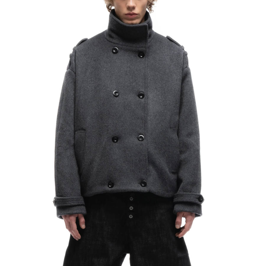 NO/FAITH STUDIOS NOFAITH STUDIOS BUTTON UP MARINE JACKET Men's
