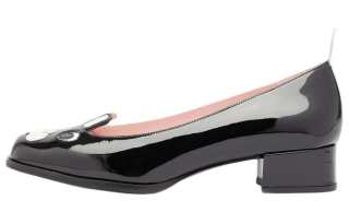 Carel Patent Leather Casual Shoes 2cm Women's Black White
