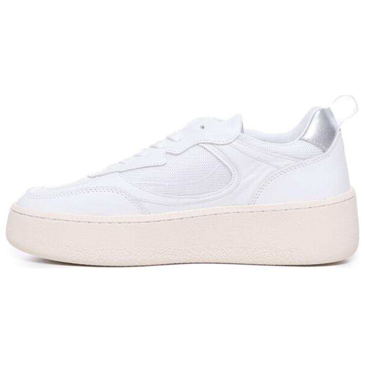 D.A.T.E. Mesh-panelling Leather Sneakers