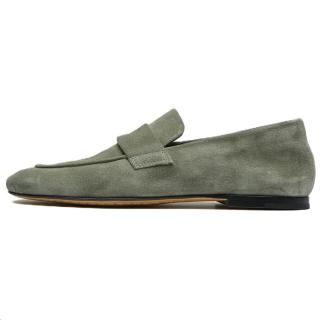 Officine Creative Blair 001 Suede Loafers Women's Green