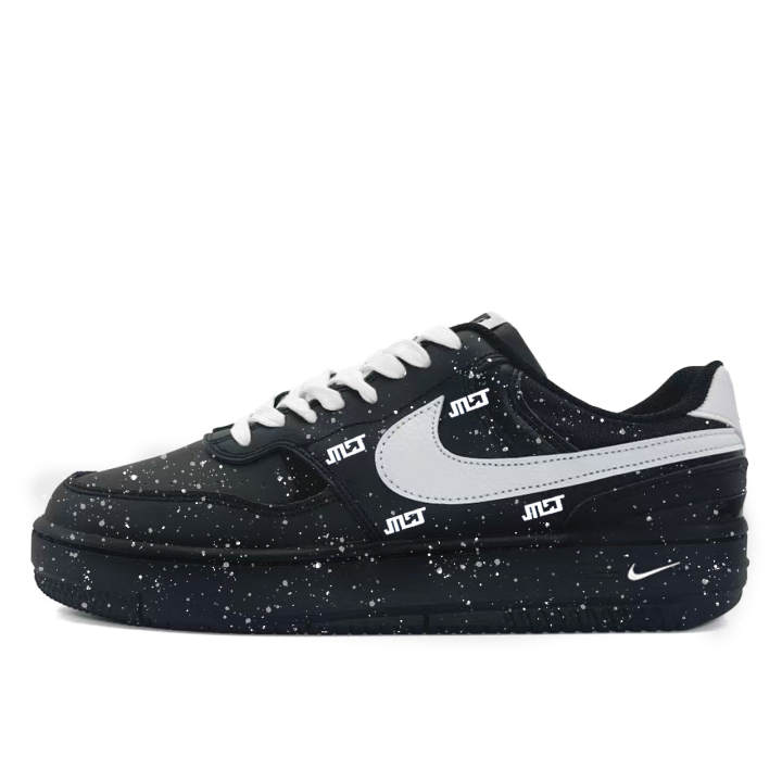Nike Nike Gamma Force Night Shadow Starlight Leather Abrasion Resistant Abrasion Resistant Low top Skateboard Shoes Unisex