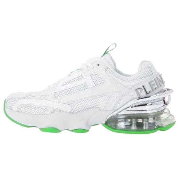 PLEIN SPORT Tiger Thunder Mi Fashion Trend Low top Casual Shoes Unisex Green