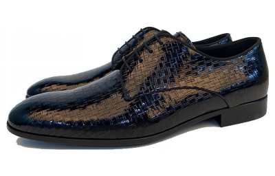 GIORGIO ARMANI ARMANI Leather Dress Shoes Men's Black