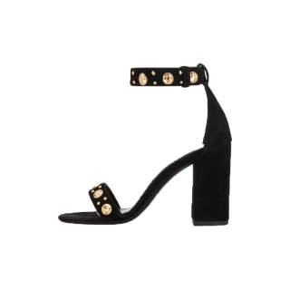 Maje One Strap Sandals Women's Black/Camel/Red