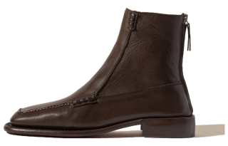 Hereu Leather Ankle Boots Women's Brown