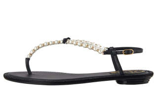 RENE CAOVILLA Eliza Sandal Women's Black