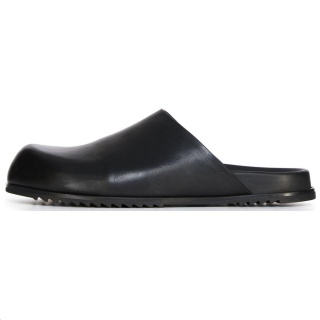 RICK OWENS/RO CONCORDIANS Closed Toe Slippers Men's Black