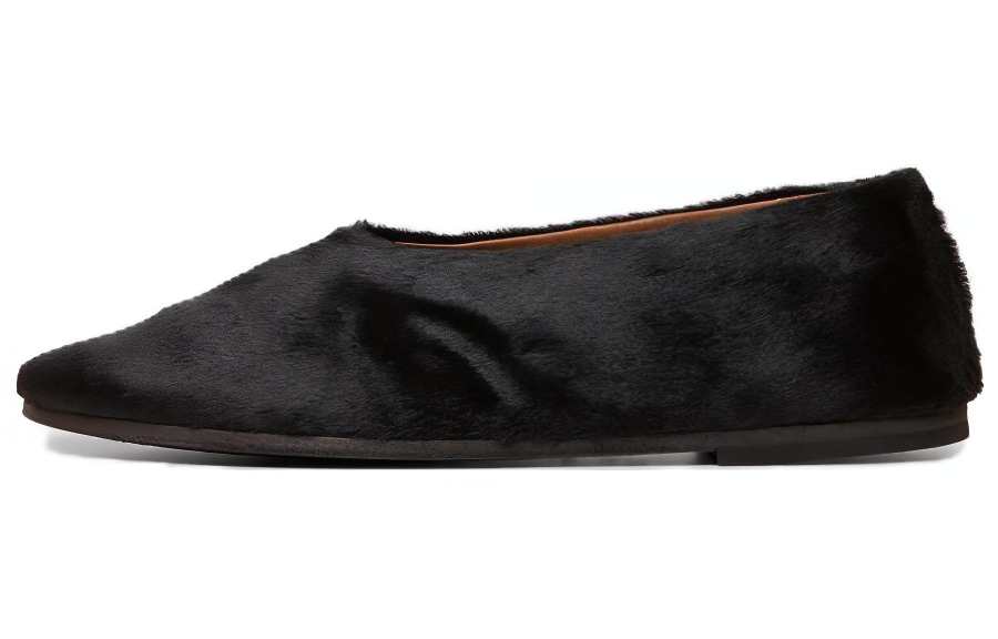 Marsèll Coltellaccio Leather Casual Shoes Women's Black